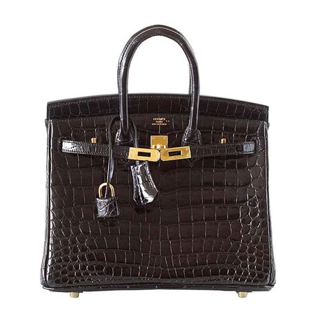 hermes birkin 25 gray|hermes birkin 25 black crocodile.